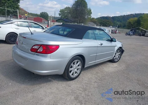 2008 Chrysler Sebring Limited из США, поврежденный, VIN 1C3LC65M48N642436
